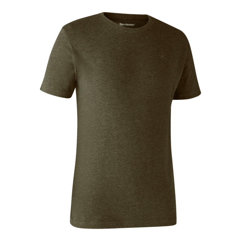 Deerhunter Basis 2-pak T-shirt Adventure Green Melange L