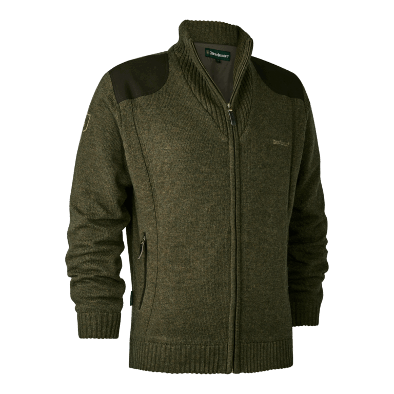 Deerhunter Carlisle Strik Cardigan med stormliner Cypress XL