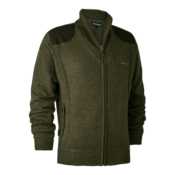 Deerhunter Carlisle Strik Cardigan med stormliner Cypress XL