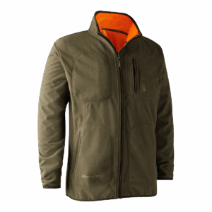 Deerhunter Gamekeeper Bonded Fleecejakke - vendbar Orange 2XL