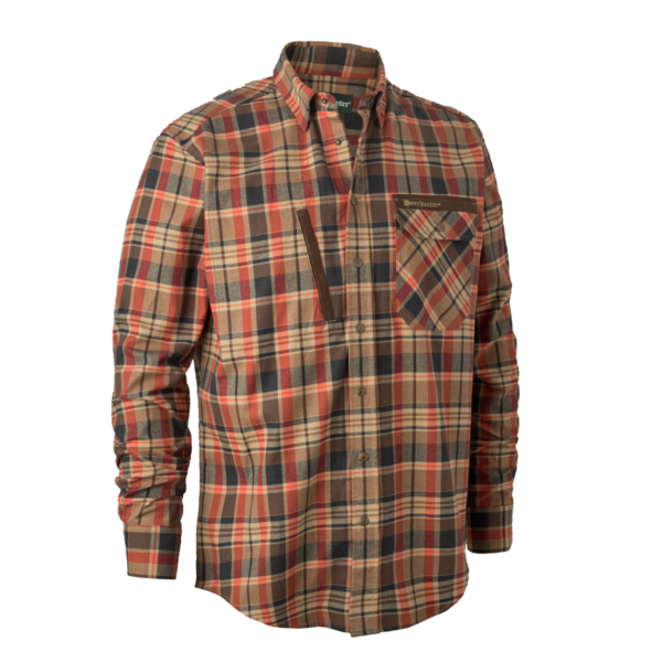 Deerhunter Hektor Skjorte Orange Check 39/40