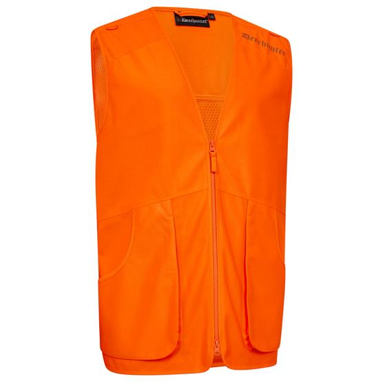 Deerhunter Hunting Mesh Safety Waistcoat, Safety Orange