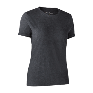 Deerhunter Ladies Basis 2-pak T-shirt Adventure Green Melange 46