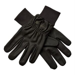 Deerhunter Leather Gloves, Wood