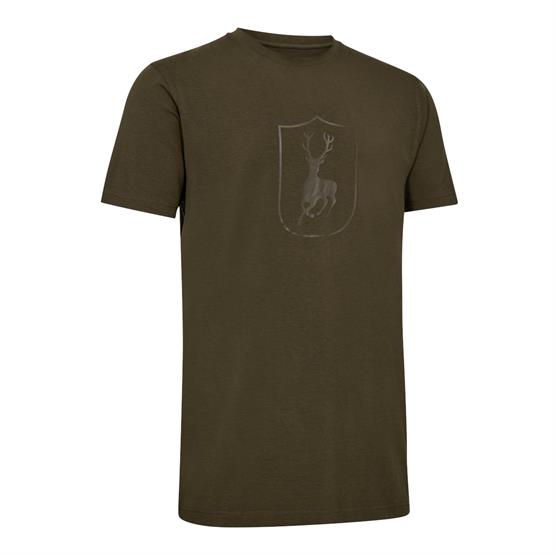 Deerhunter Mens Bamboo T-Shirt, Deep Green