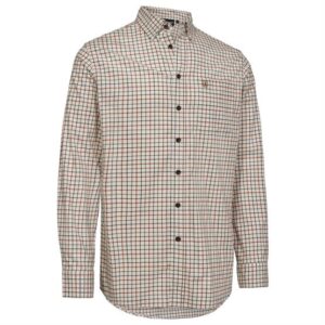 Deerhunter Mens Gavin Shirt, Orange Check
