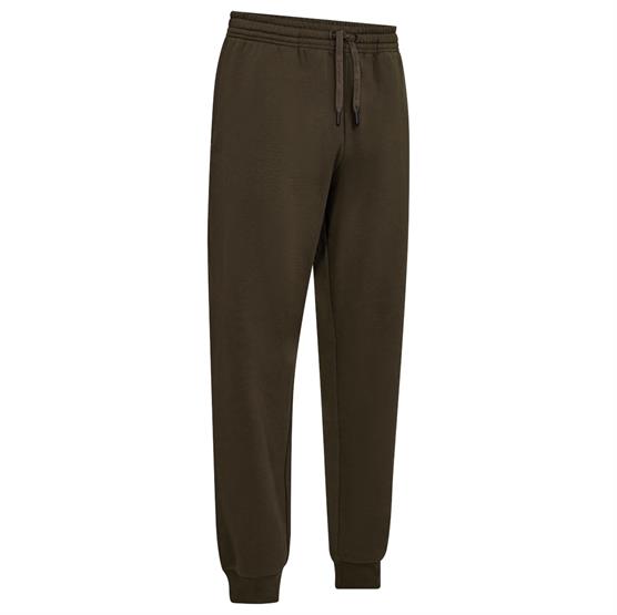 Deerhunter Mens Logo Sweat Trousers, Fallen Leaf