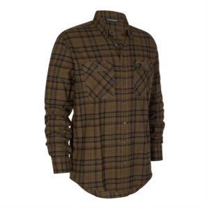 Deerhunter Mens Marvin Shirt, Green Check