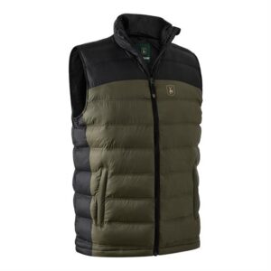 Deerhunter Mens Northward Vattered Vest, Rifle Green