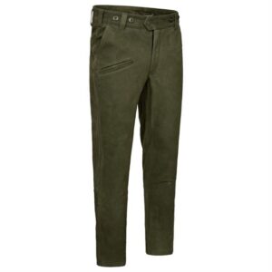 Deerhunter Mens Strasbourg Leather Boot Trousers, Grape Leaf