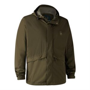 Deerhunter Mens Thunder Rain Jacket, Tarmac Green