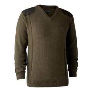 Deerhunter Sheffield Strik med V-hals Cypress XL