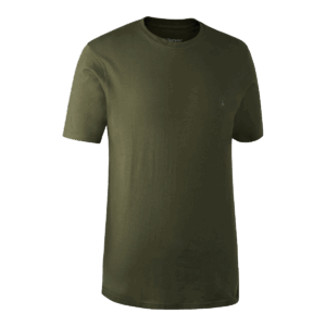 Deerhunter T-Shirt 2 pak Green/Brown Leaf M