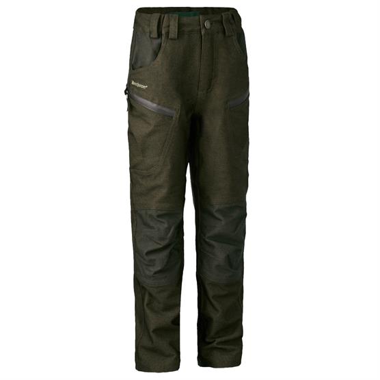 Deerhunter Youth Chasse Trousers, Olive Night Melange