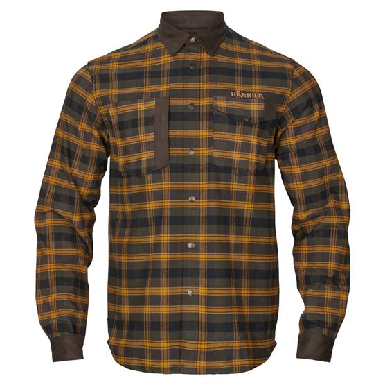 Härkila Aivak L/S Skjorte Mens, Buckthorn Brown