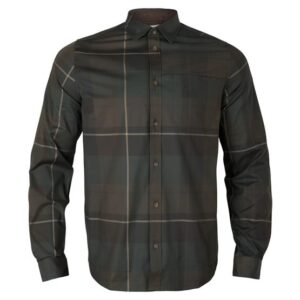 Härkila Akse L/S Skjorte Mens, Shadow Brown Check
