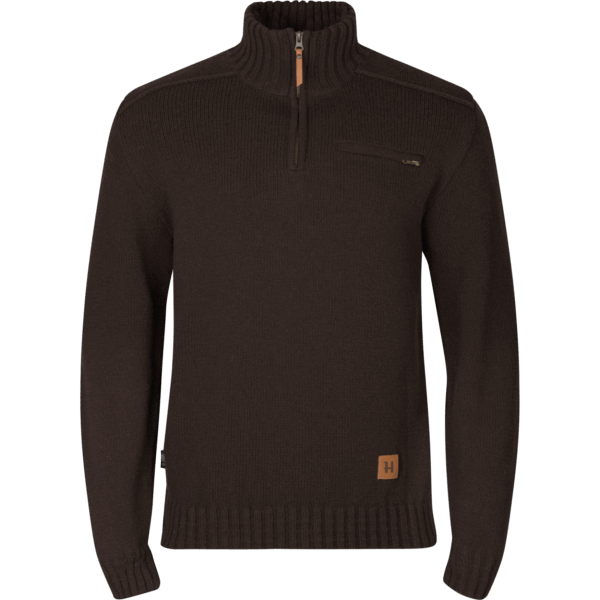 Härkila Annaboda 2.0 HSP knit pullover Demitasse brown 3XL