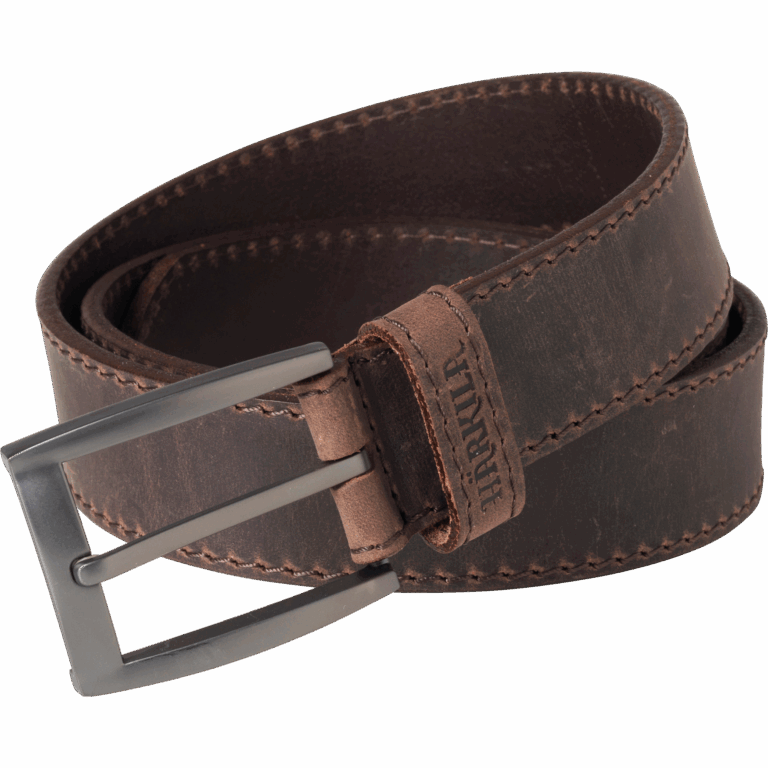 Härkila Arvak læder livrem Deep brown 120