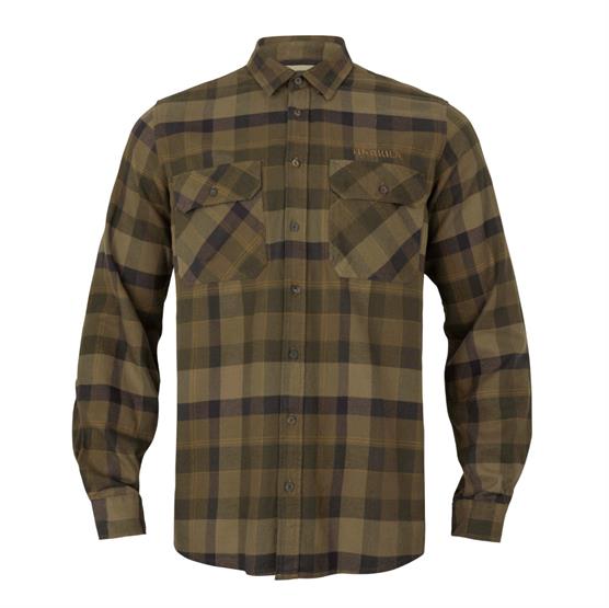 Härkila Asmund L/S Shirt Mens, Beech Green Check