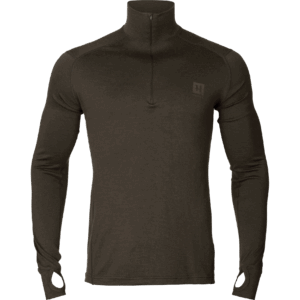 Härkila Base All Season half zip Shadow brown 4XL