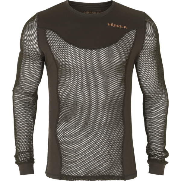 Härkila Base Mesh crew neck Shadow brown 3XL