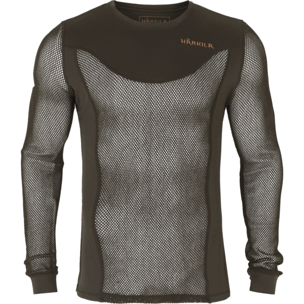 Härkila Base Mesh crew neck Shadow brown 3XL