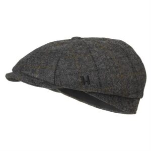 Härkila Benmore Baker Boy Cap, Charcoal Grey