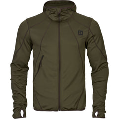 Härkila - Deer Stalker Fleece-hættetrøje med fuld lynlås