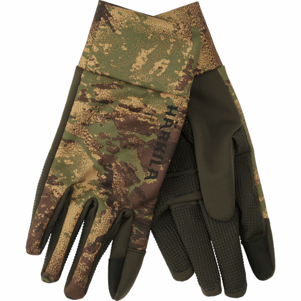 Härkila Deer Stalker camo fleece handske AXIS MSP®Forest green XL
