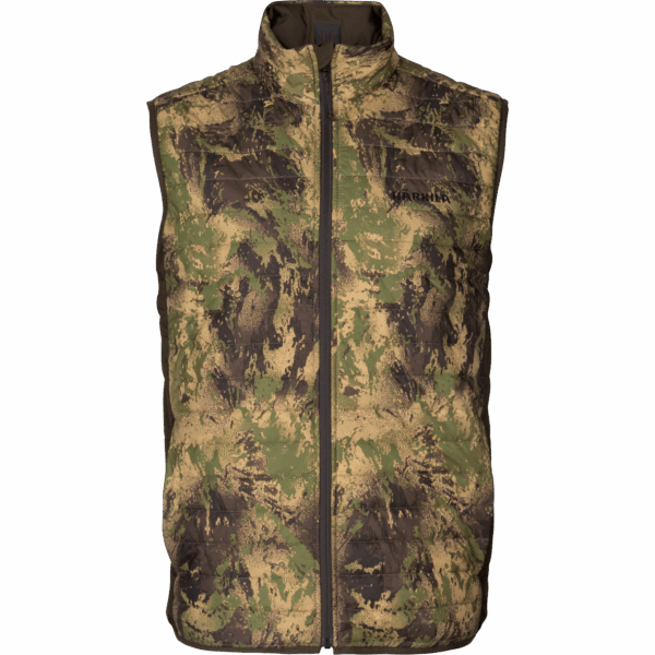 Härkila Deer Stalker camo reversible packable waistcoat Willow green/AXIS MSP®Forest 4XL