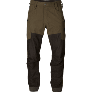 Härkila Driven Hunt HWS leather trousers Willow green/Shadow brown 52