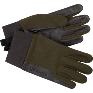 Härkila Driven Hunt shooting gloves Willow green/Shadow brown XL