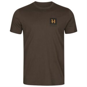 Härkila Gorm S/S T-Shirt Mens, Shadow Brown