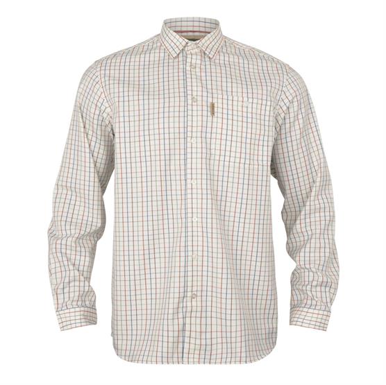 Härkila Haywood Woolblend L/S Shirt Mens, Arabian Spice Check