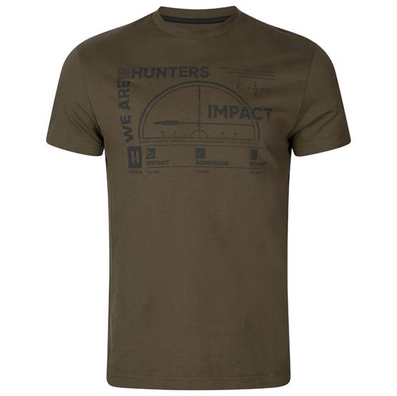 Härkila Impact S/S T-Shirt Mens, Willow Green
