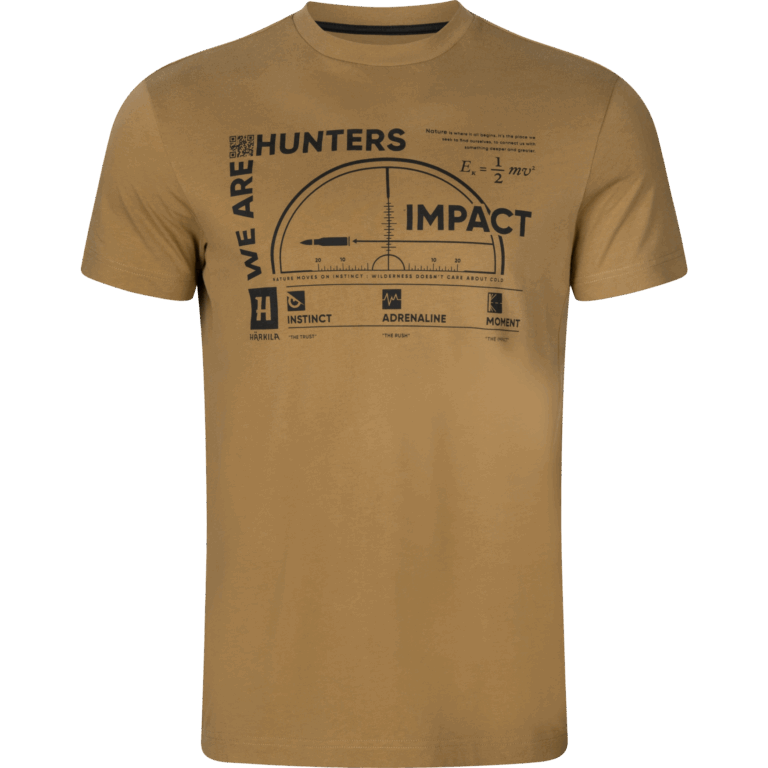 Härkila Impact S/S t-shirt Golden brown 5XL