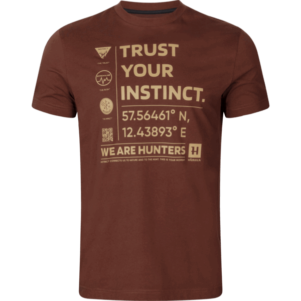Härkila Instinct S/S t-shirt Burgundy 5XL