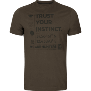 Härkila Instinct S/S t-shirt Shadow brown XL