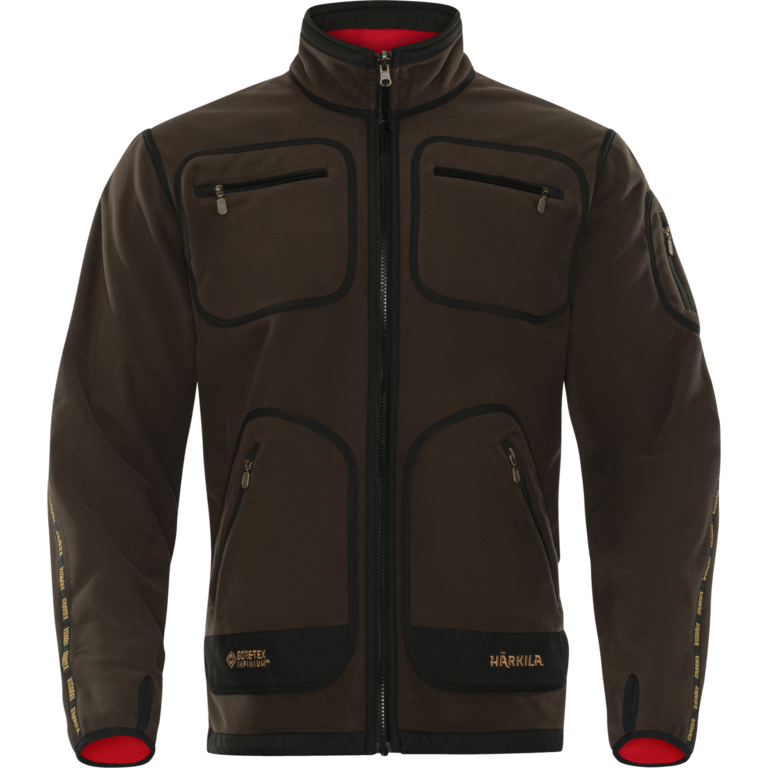 Härkila Kamko fleece Brown/Red XL