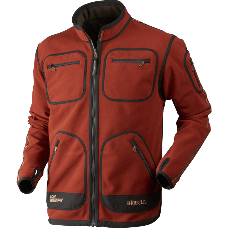 Härkila Kamko fleece Burnt orange/Shadow brown XS