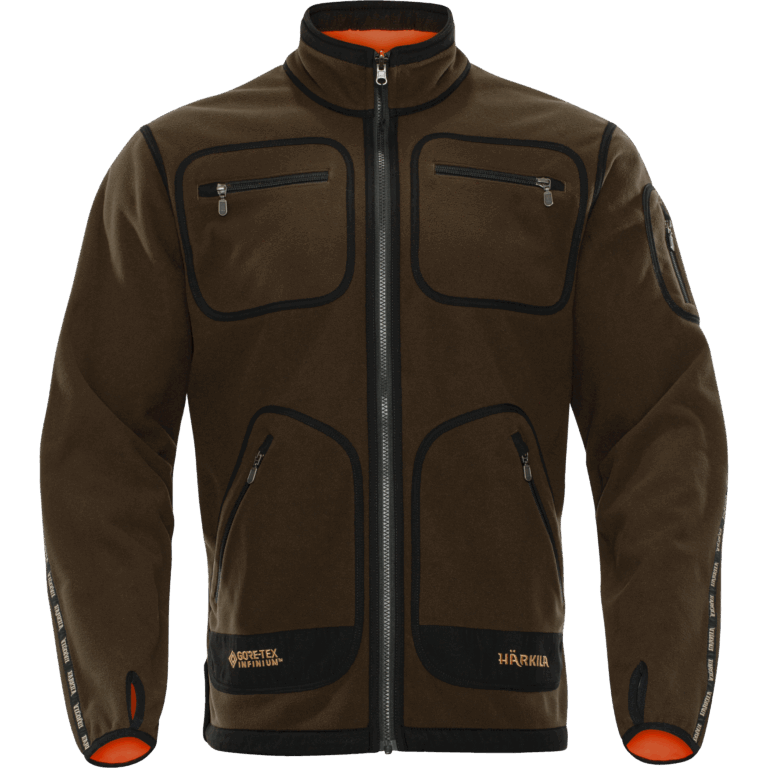 Härkila Kamko fleece Hunting green/Orange blaze 5XL