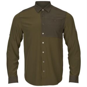 Härkila Logmar L/S Skjorte Mens, Dark Olive / Willow Green