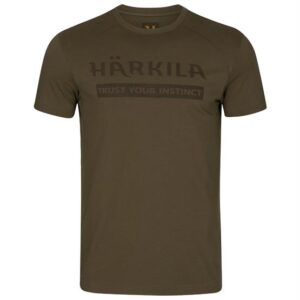 Härkila Logo S/S T-Shirt Mens, Willow Green