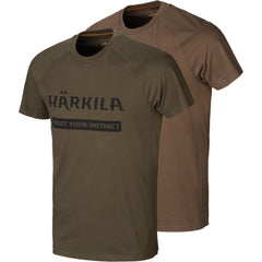 Härkila - Logo T-shirt 2-pack