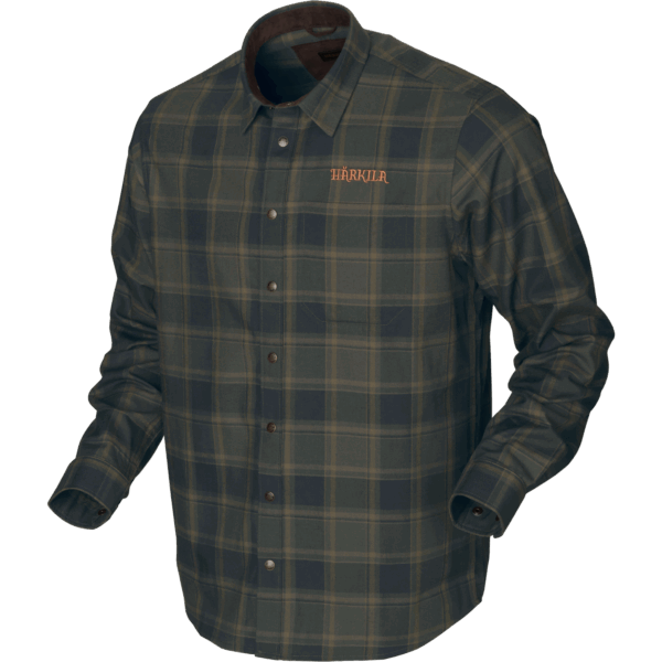 Härkila Metso Active skjorte Willow green check 5XL