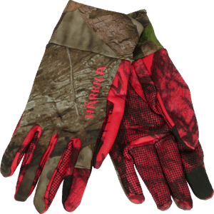 Härkila Moose Hunter 2.0 fleece handsker MossyOak®Break-Up Country®/MossyOak®Red XL