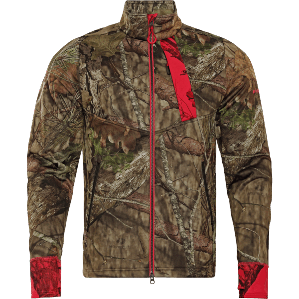 Härkila Moose Hunter 2.0 fleece jakke MossyOak®Break-Up Country®/MossyOak®Red 3XL