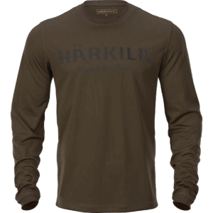 Härkila Mountain Hunter L/S t-shirt Hunting green/Shadow brown S