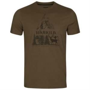 Härkila Nature S/S T-Shirt Mens, Willow Green