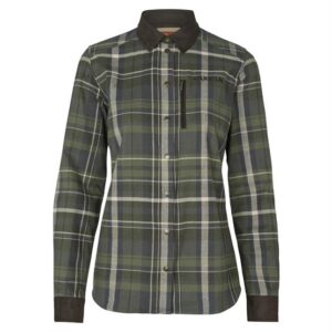 Härkila Pajala L/S Skjorte Womens, Olive Check
